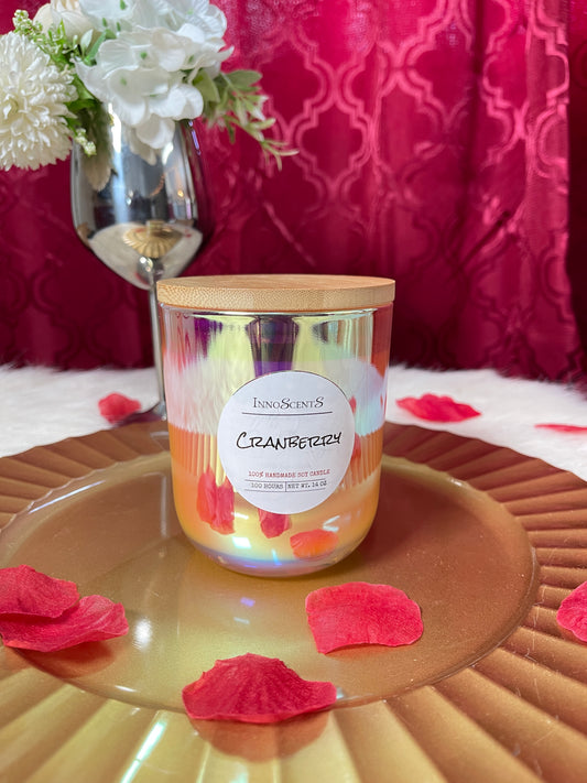 Iridescent Glow Candle