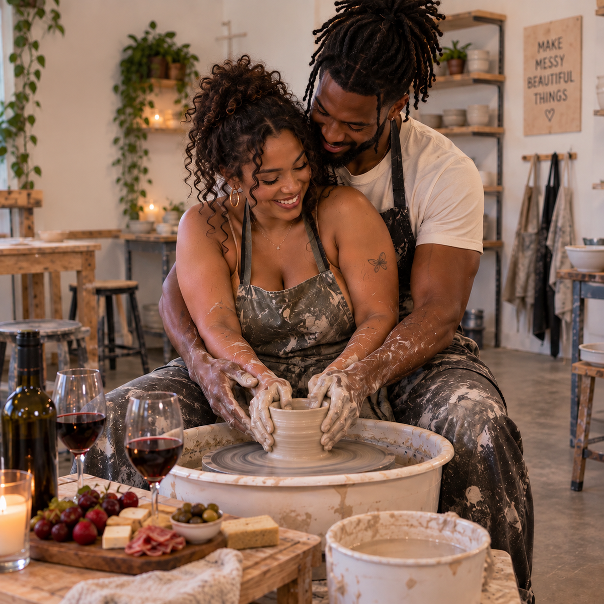 Couples Pottery Making Experience