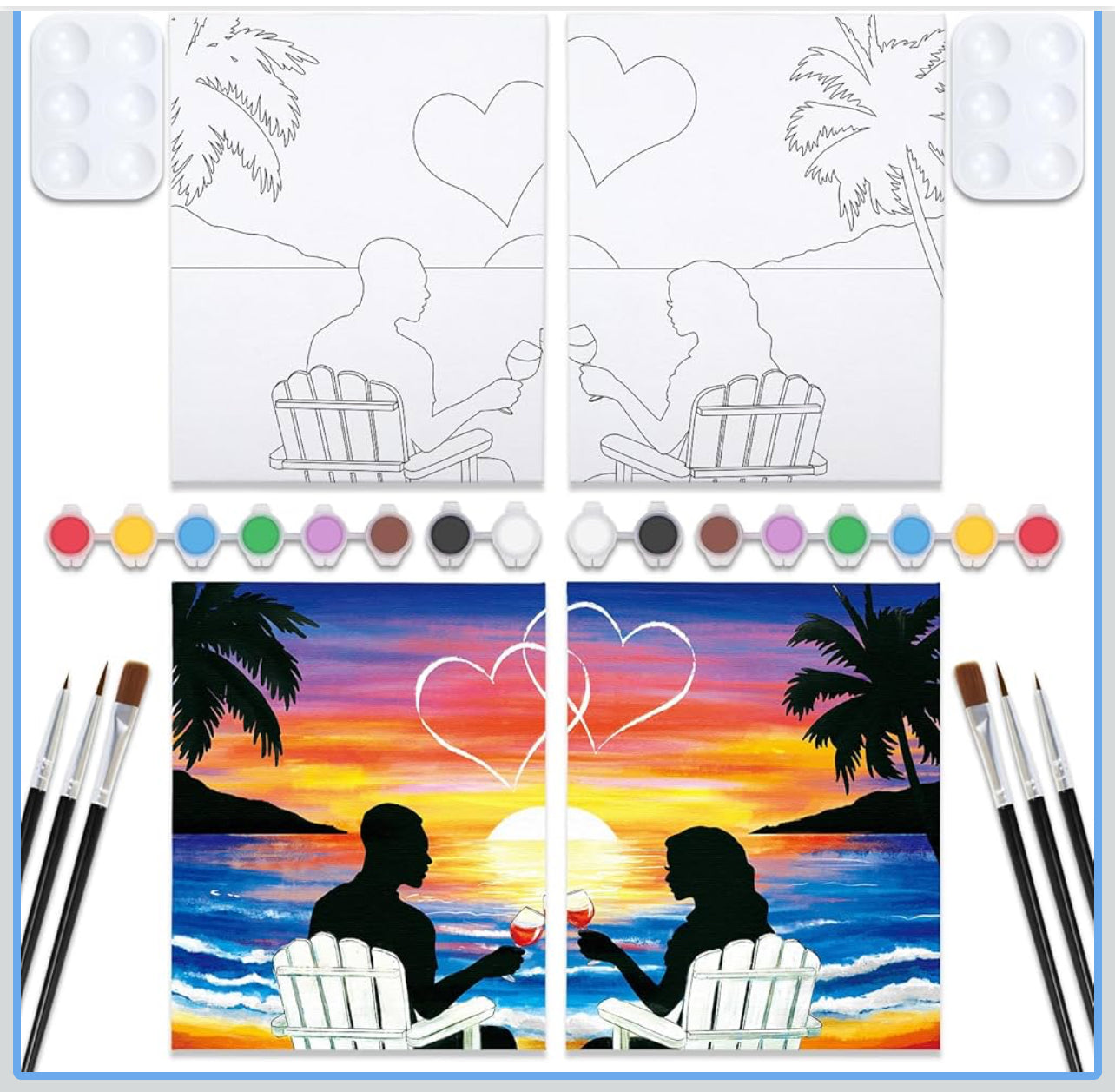 Sip n Paint Kit