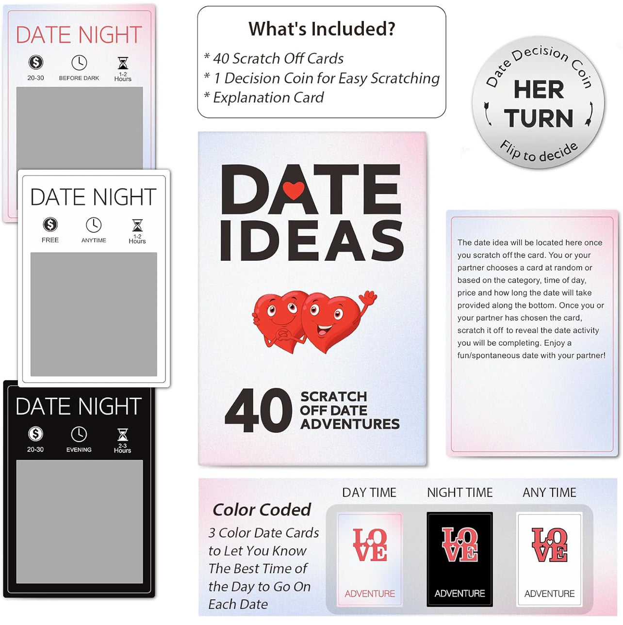 40 Scratch-off Date Adventures