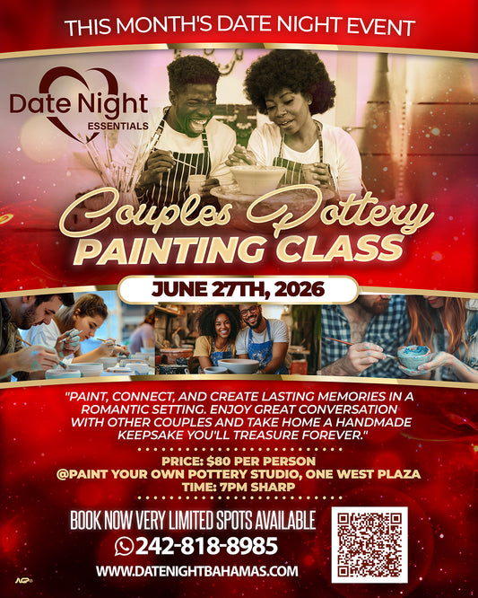 Couples Pottery Painting Class