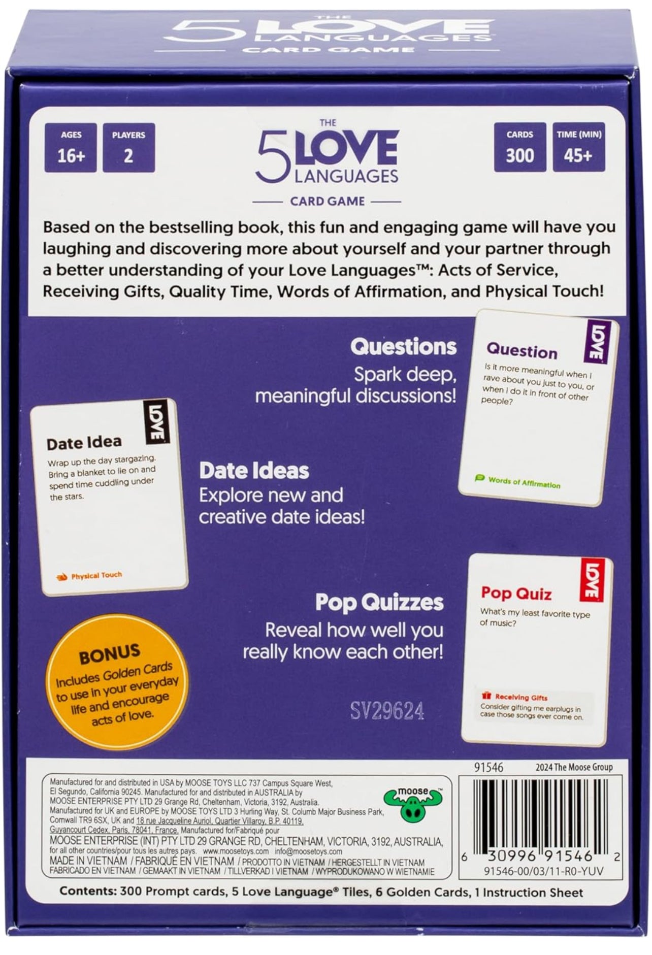 5 Love Languages Card Game