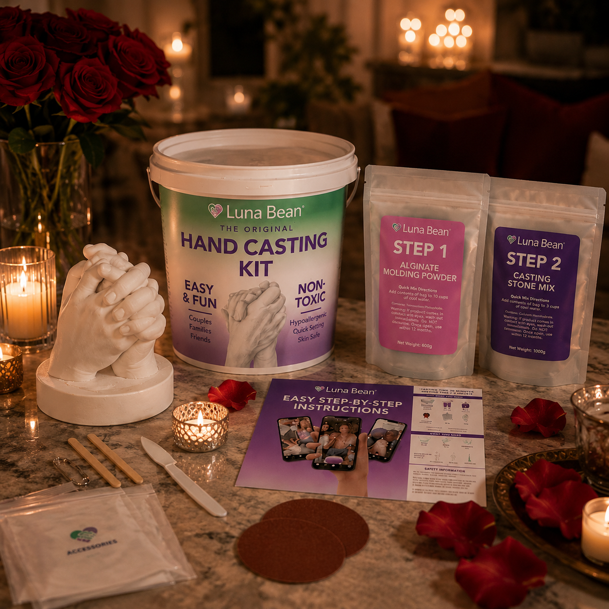 Luna Bean Hand Casting Kit
