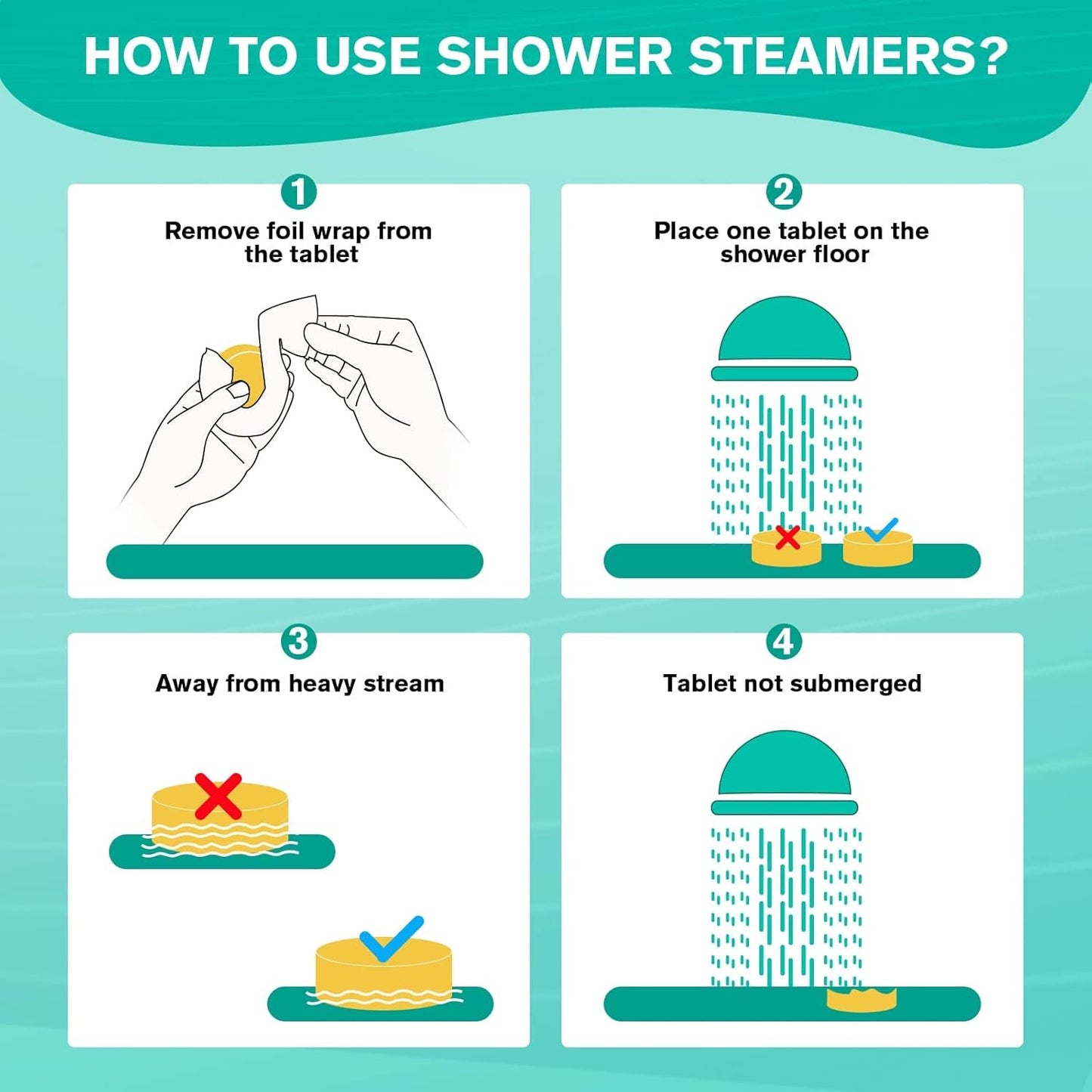 Shower Steamers